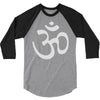 mens om 3/4 Sleeve Shirt