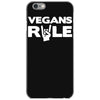 vegans rule iPhone 6/6s Case