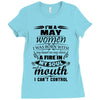 I Am A May Women Ladies Fitted T-Shirt