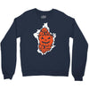 halloween pumpkins burst Crewneck Sweatshirt