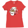 zombie ramen Ladies Fitted T-Shirt
