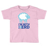 i m with herd Toddler T-shirt