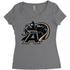 army secondary Women's Triblend Scoop T-shirt