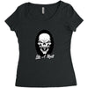 LIKE A SKULL Women's Triblend Scoop T-shirt