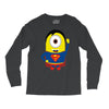 minion parody superman Long Sleeve Shirts