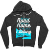 Country Road (f149) Zipper Hoodie