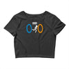portal bathroom parody video game Crop Top