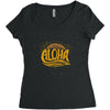 aloha Women's Triblend Scoop T-shirt