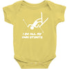 i do all my own stunts ski Baby Onesie
