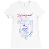 weekend at bernie sanders Ladies Fitted T-Shirt