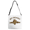 My Heart (a230) Adjustable Strap Totes