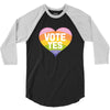 Vote Yes-Australia Marriage Equality 3/4 Sleeve Shirt