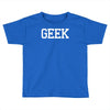 geek printed Toddler T-shirt