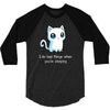 bad kitty 3/4 Sleeve Shirt