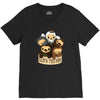sloth motion V-Neck Tee