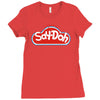 say d'oh Ladies Fitted T-Shirt
