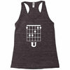 guitar shirts f chord Racerback Tank