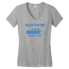 dad to be funny Women's V-Neck T-Shirt