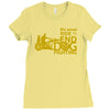 annual ride to end dog fighting Ladies Fitted T-Shirt