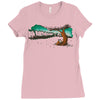 save the trees Ladies Fitted T-Shirt