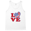 star spangled hammered Tank Top