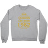 queens are born in 1982 Crewneck Sweatshirt