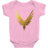 the fly bird   maverick jake paul   gold Baby Onesie