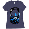 pirate beard Ladies Fitted T-Shirt