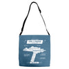 starfleet weaponry Adjustable Strap Totes