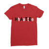 hate Ladies Fitted T-Shirt