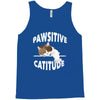 pawsitive catitude Tank Top