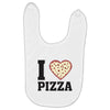 i Love Pizza Baby Bibs