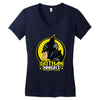 knight Women's V-Neck T-Shirt