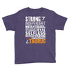 Strong Independent Motivated Taurus Youth Tee