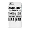 Back Off Crazy Gigi Afraid To Use Her iPhone 7 Case
