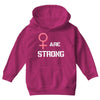 Women's March We Are Strong Youth Hoodie
