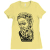 michelangelo quote Ladies Fitted T-Shirt