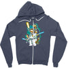 yellow wars Zipper Hoodie