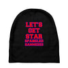 star spangled hammered Baby Beanies