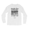 dreaming about pumpkin spice hayrides footbal falling leaves family ti Long Sleeve Shirts