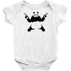 panda gun Baby Onesie