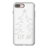 lit af christmas tree iPhone 8 Plus
