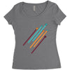 DMG Roll Women's Triblend Scoop T-shirt