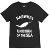 narwhals V-Neck Tee