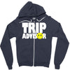 funny trip advisor, ideal gift, birthday present Zipper Hoodie