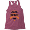 All Men Created Equal But The Best Born In May Racerback Tank