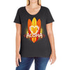 aloha Ladies Curvy T-Shirt