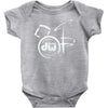 dw drum Baby Bodysuit