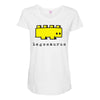 legosaurus Maternity Scoop Neck T-shirt