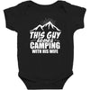 Camper Couple Man White Baby Bodysuit